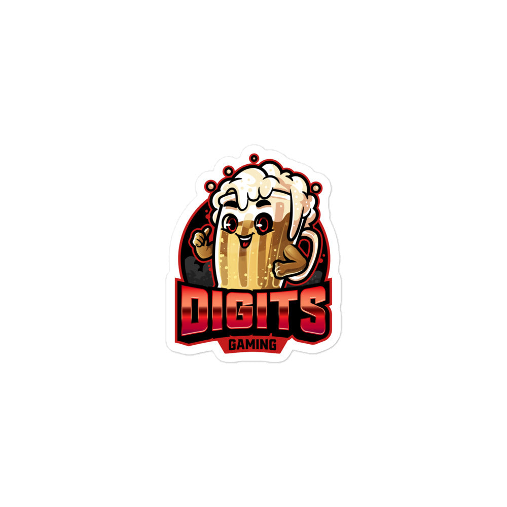 Digits Bubble-free stickers
