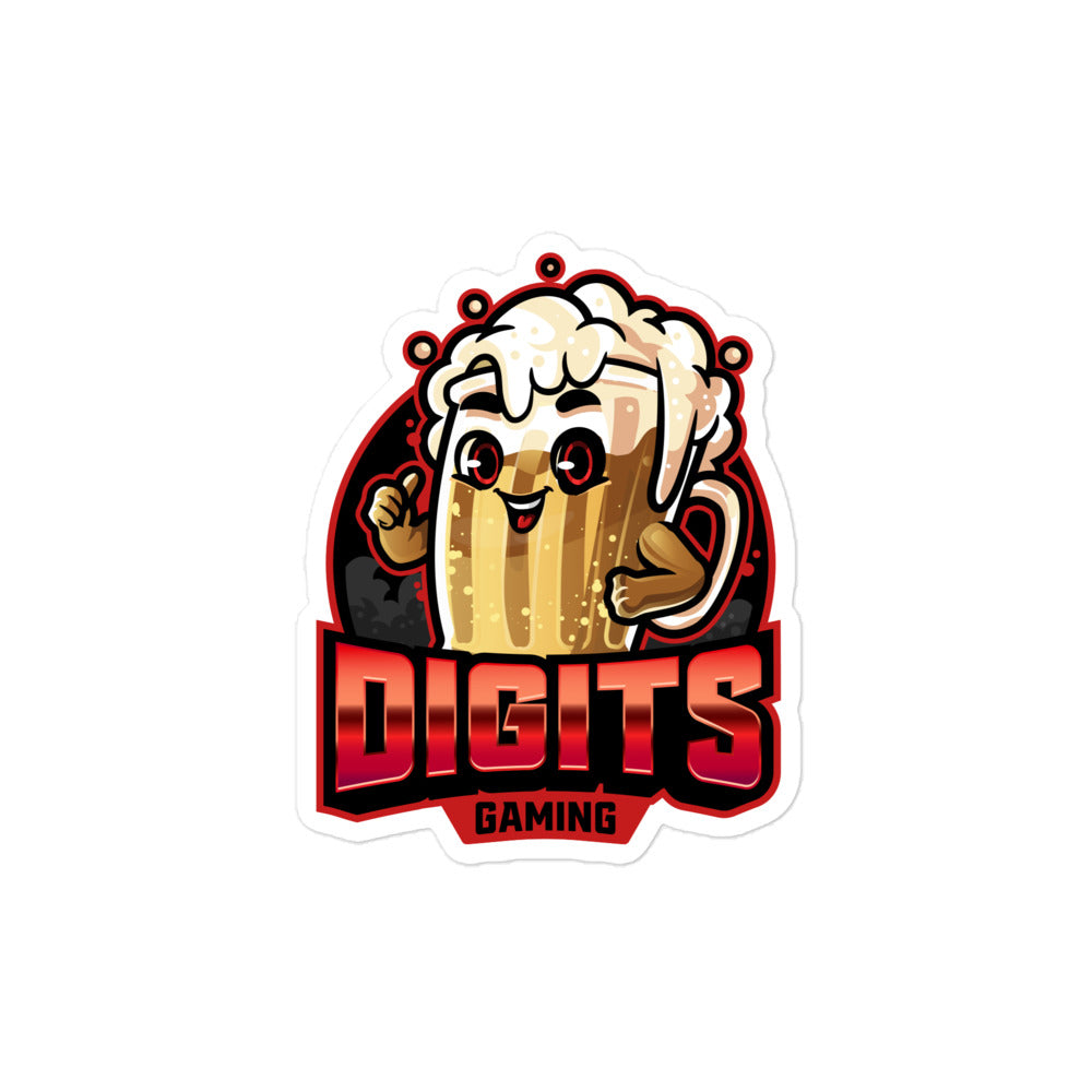 Digits Bubble-free stickers