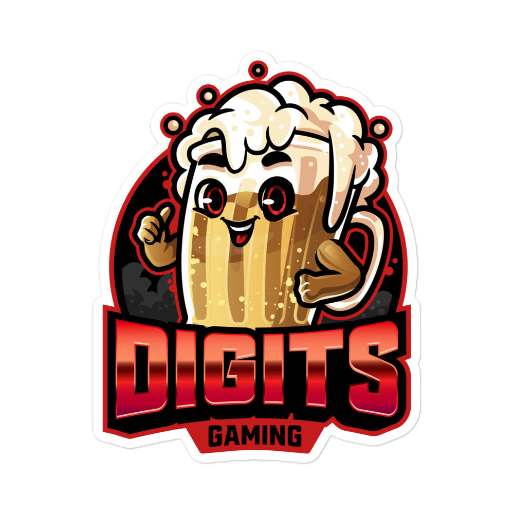 Digits Bubble-free stickers